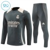 Real Madrid Trainingsshirts Suit 2024-25 Graue Für Kinder